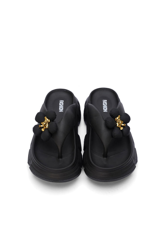 EVR Sole Fashion Flower Slipper For Women