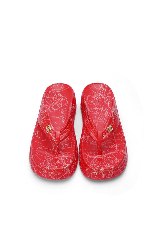 EVR Sole ALL-Over Printed Slipper For Women