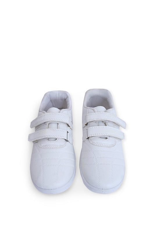 Synthetic white Pure leather PCU Soft Sole