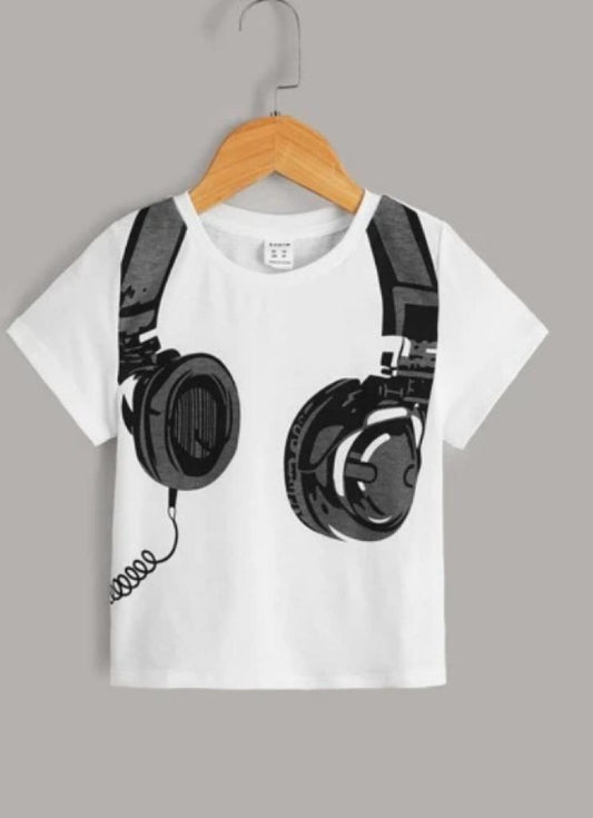 DJ Vibes Headphone Graphic Tee