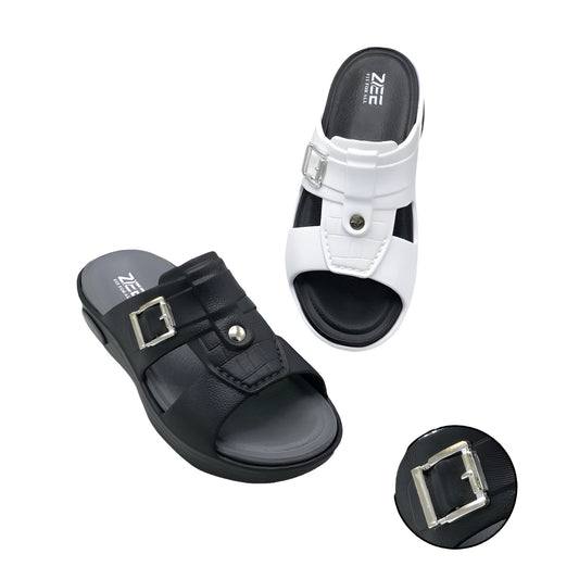 Premium EVR Dual-Buckle Comfort Slides|ZEE-5033